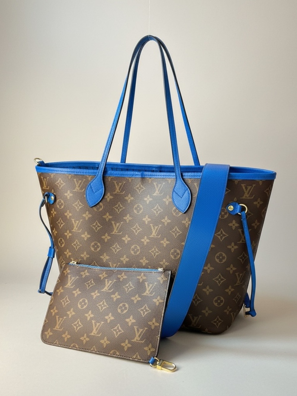 ***WEEKEND SALE***Reversible Neverful Style Bag with Pouch